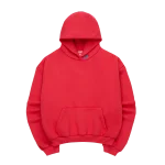 SKYLRK Knit Hoodie Jelly Red